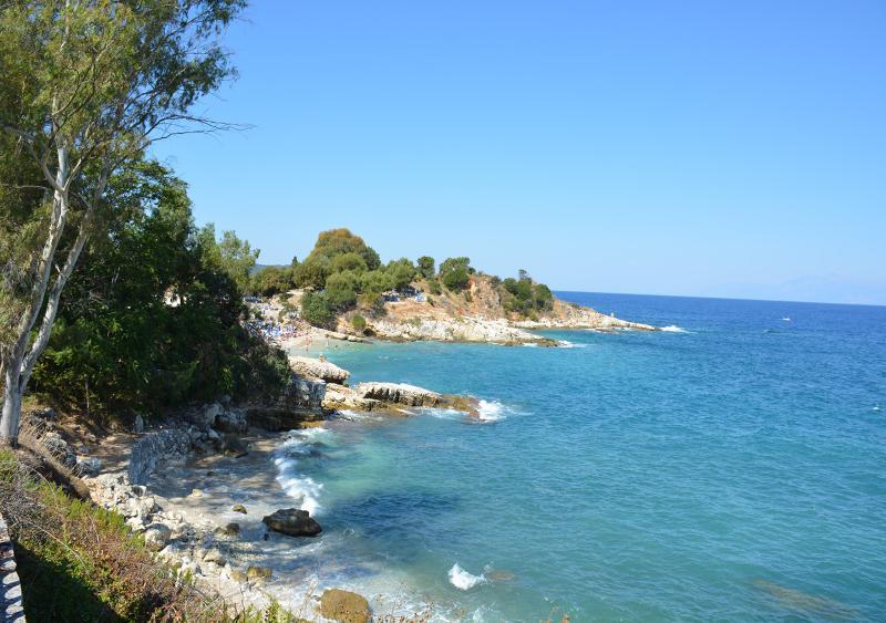 Ferienwohnung Andreas Pool Complex Kassiopi Exterior foto